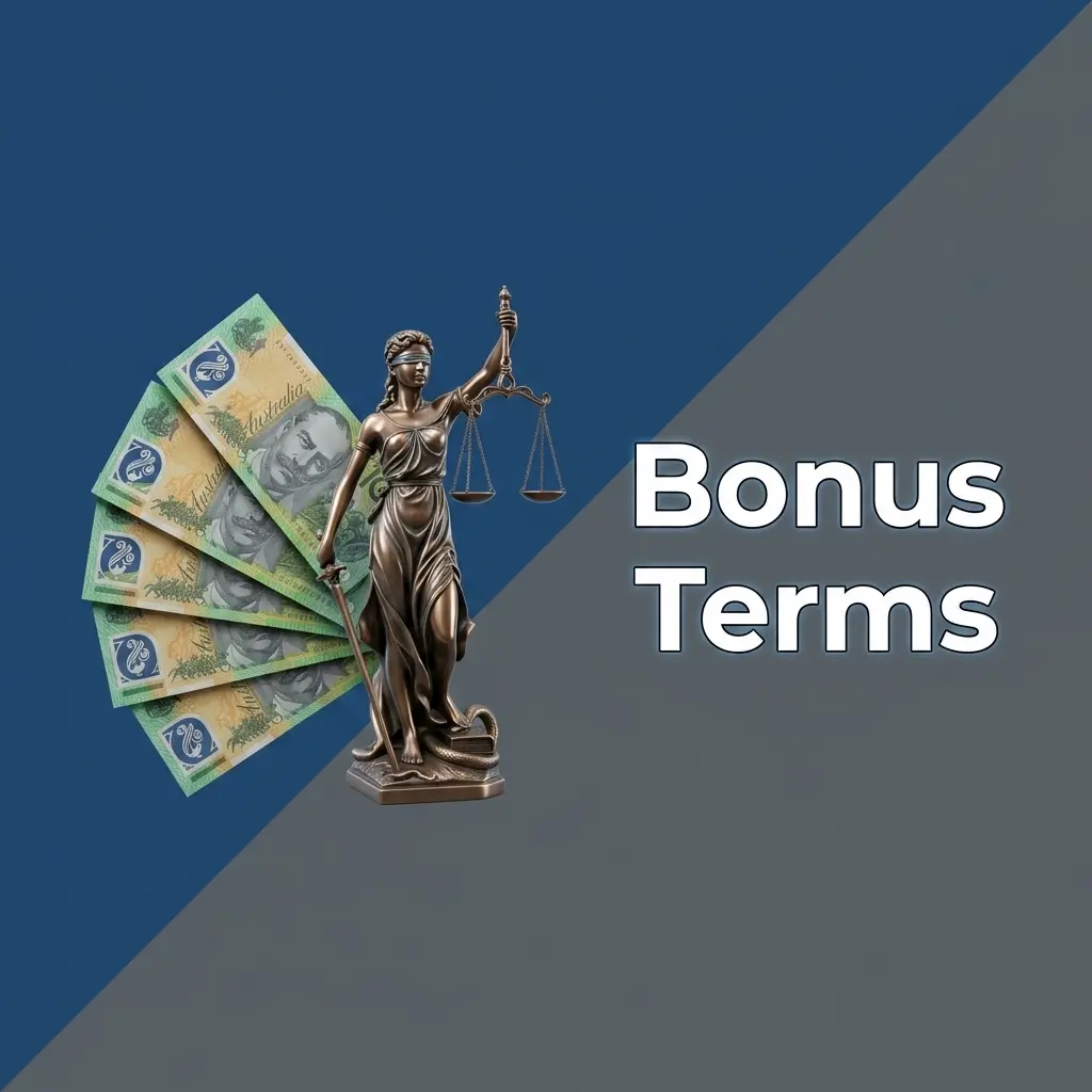 Lucky Coin bonus terms offer card showing wagering rules, eligibility, promo codes and withdrawal checks