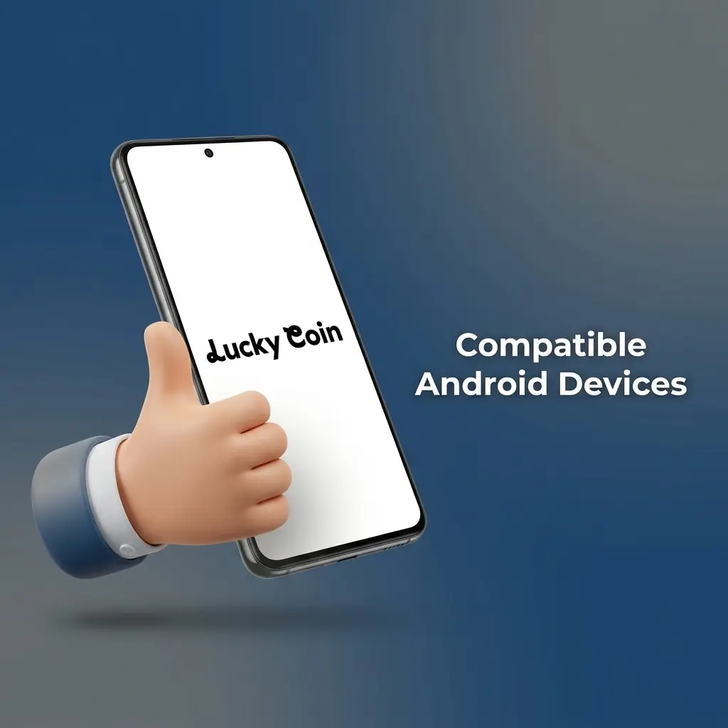 List of compatible Android devices for Lucky Coin app including Samsung, Google Pixel, OnePlus, and more popular in Australia