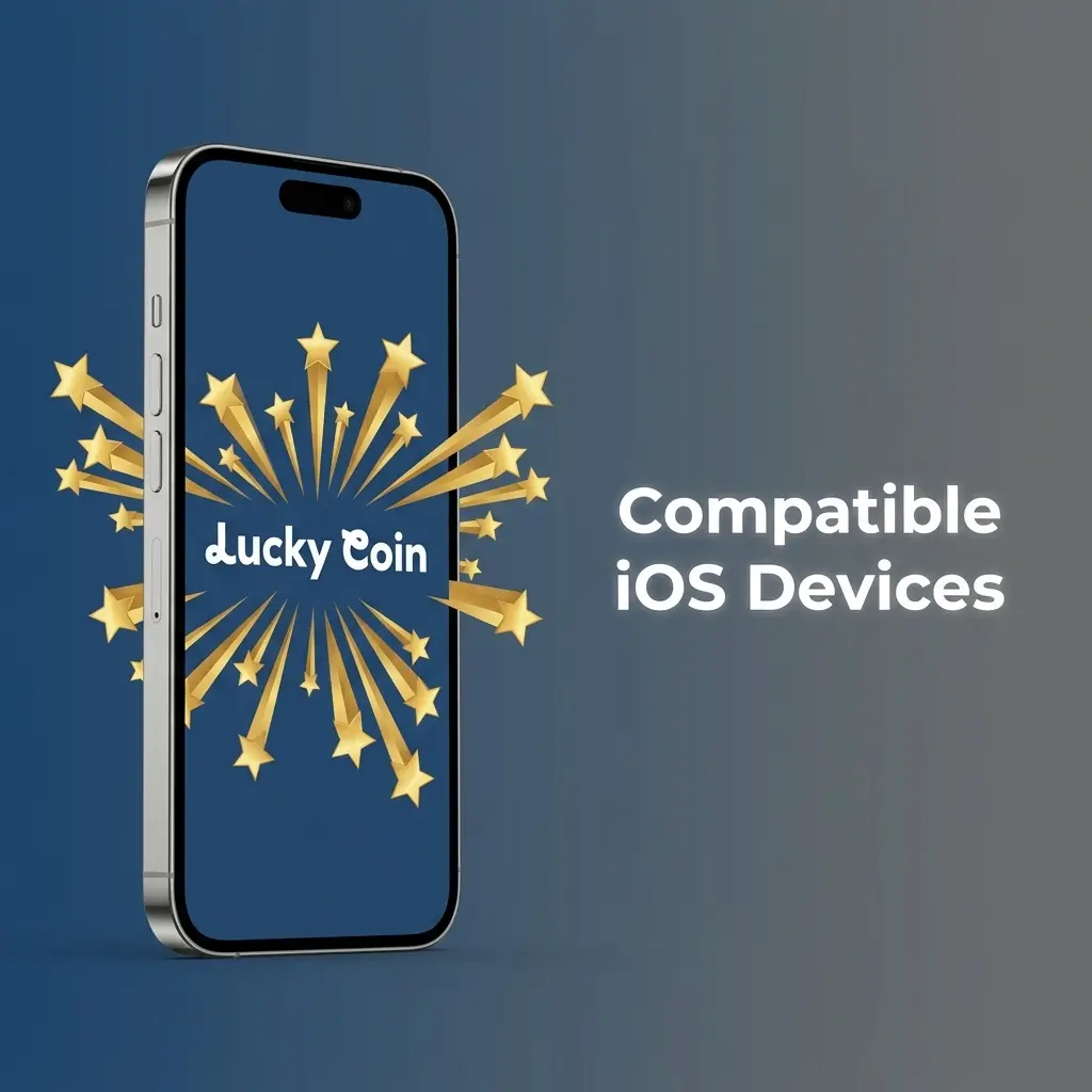 Lucky Coin app compatible iOS devices including iPhone X through 17 series and iPad 7th gen and later