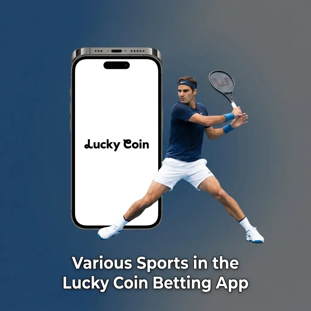 Lucky Coin betting app sports markets including football, cricket, tennis, basketball, rugby, golf, boxing, horse racing, and eSports