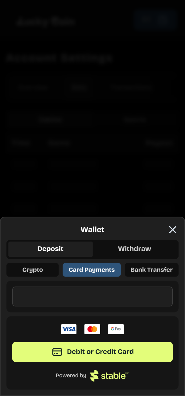 Paste your secret code string to receive extra free spins via Lucky Coin Bonuses.