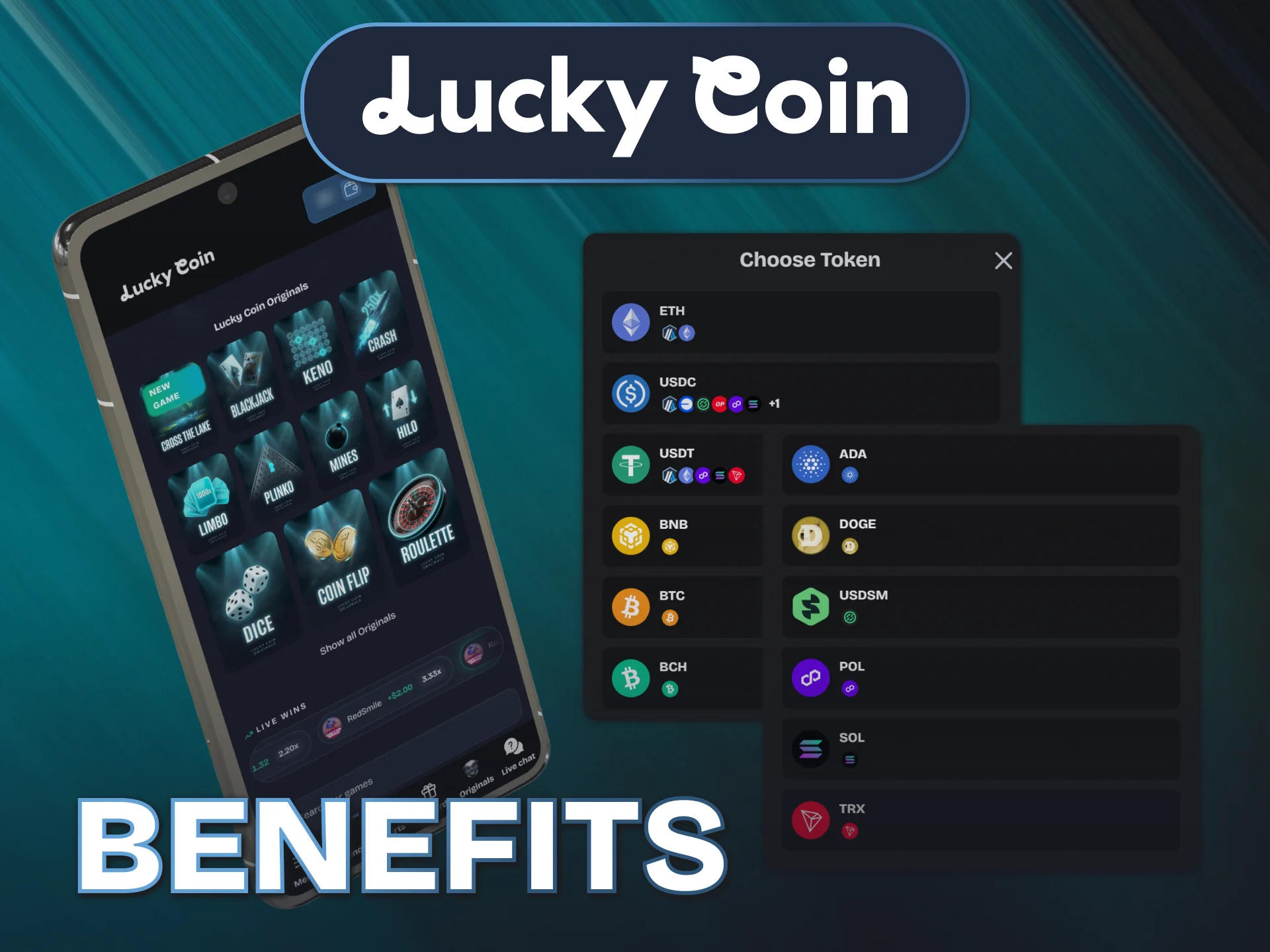 Discover premium player benefits on the official Lucky Coin homepage.