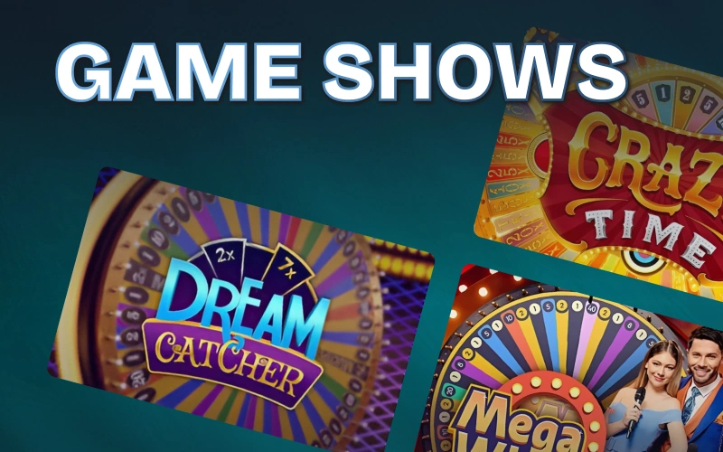 Participate in interactive live wheel casino game shows at Lucky Coin.