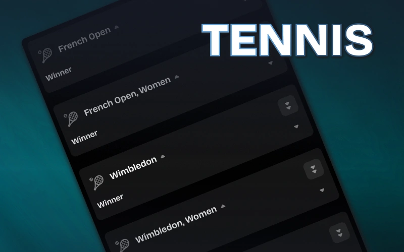 Forecast grand slam outcomes in the tennis sports section at Lucky Coin.