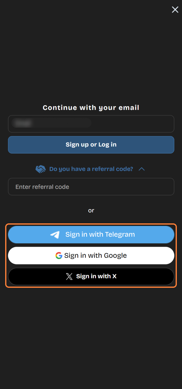Establish strong private password parameters required for your Lucky Coin Registration.