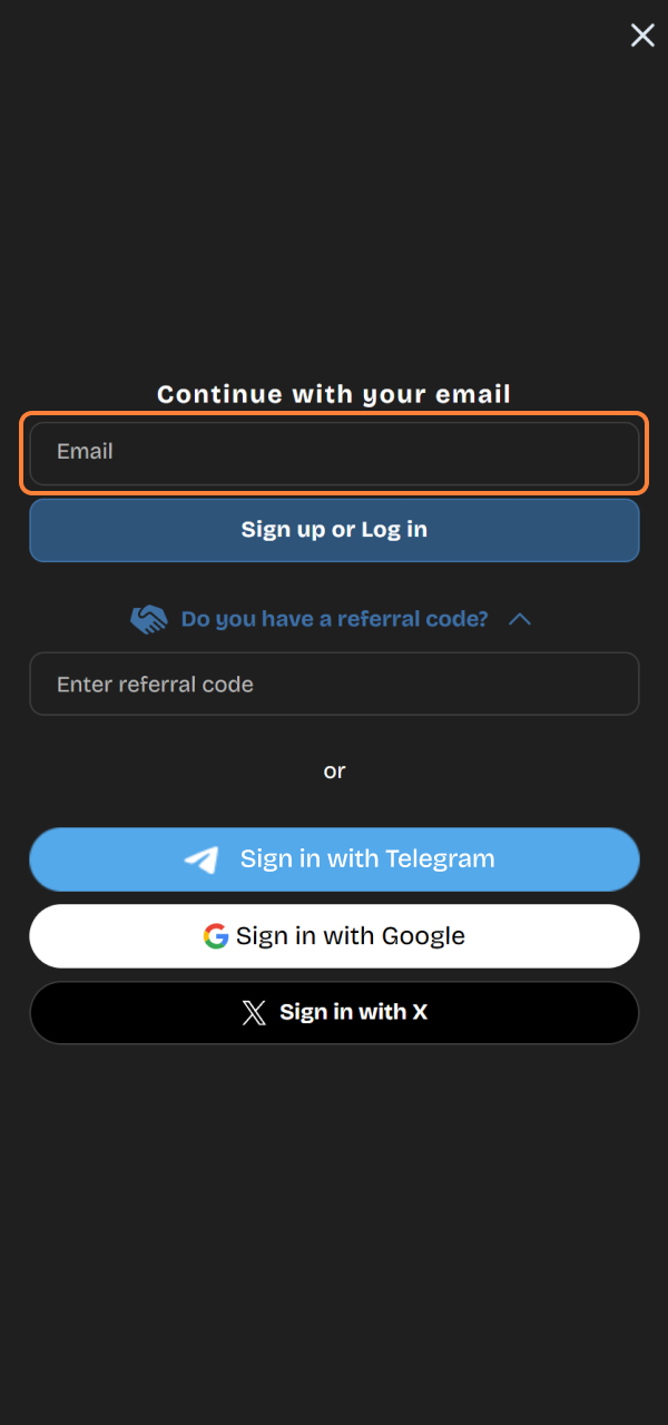 Provide your correct address information fields during your Lucky Coin Registration.